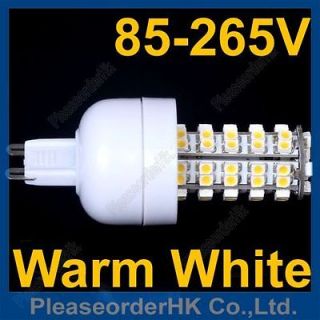 Newly listed G9 68 LED 3528 SMD Light Lamp AC 85 265V 350Lm 3000K Warm