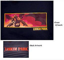 linkin park winged soldier hoodie L Imported Rare New lp large