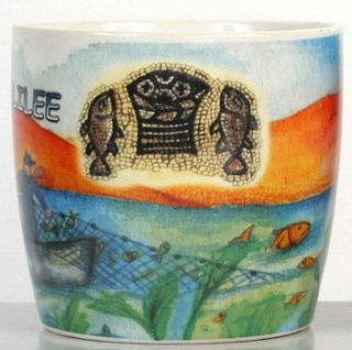 at Sea of Galilee  Souvenir CUP Mug Holy Land/Christian /Xmas Gift