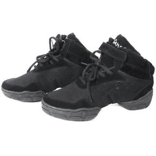 New Black Canvas Dancewear Dance Jazz Hip Hop Sneakers Shoes Unisex