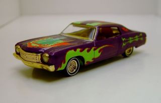 100% HW 70 CHEVY MONTE CARLO LOWRIDER RUBBER TIRE LIMITED EDITION
