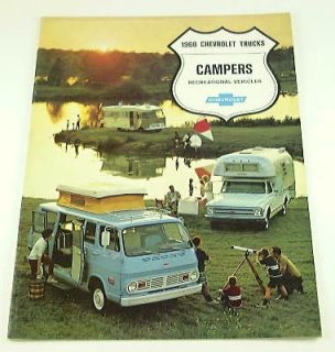 Newly listed 1968 68 Chevrolet CHEVY CAMPER BROCHURE Truck Van