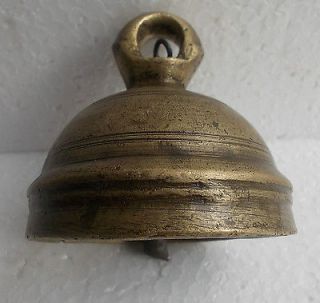 vintage Original old Rare Heavy Bronze OX/COW Neck Bell, Very Good