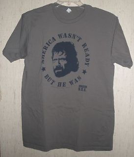 MENS CHUCK NORRIS AMERICA WASNT READY BUT HE WAS INVASION USA T