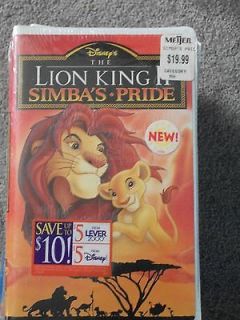 WALT DISNEY THE LION KING VHS MOVIE VIDEO NEW FACTORY SEALED