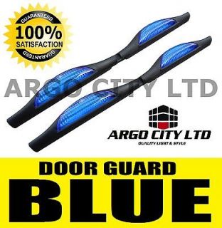BLUE DOOR GUARD PROTECTORS EDGE STRIP REFLECTORS CITROEN C3