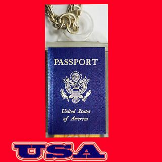 Passport US USA USB Flash Drive Jewelry Necklace Photo ID Medical Dog