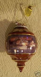 NEW TERRY REDLIN 1999 PORCELAIN HEIRLOOM CHRISTMS ORNAMENT TRIMMING