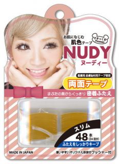 BN Japan NUDY Double Eyelid Adhesive Tape (Double Side)   Super Hit