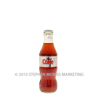 Coca Cola Diet Coke small 200ml glass icon UK bottle