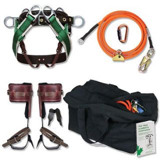 Tree Climbing Spur Kit,Basic Spur Kit for Climbers,Saddl e,Spurs