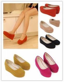 Women‘s New Design Flat Platform Dull Polish Shoes Dress Gallant