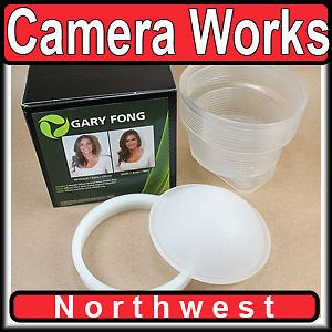 Gary Fong Collapsible Lightsphere Flash Diffuser w/Dome