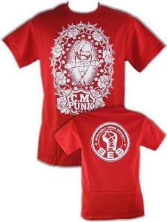 CM Punk Red SES Straight Edge Society Mens T shirt