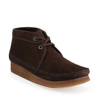 Clarks Mens Original Weaver Boot Wallabee Style Suede Casual Shoes