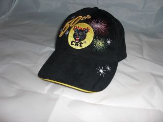 Cat Fireworks 50th Anniversary Black Baseball Hat *COLLECTORS ITEM
