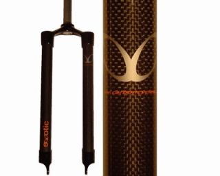 eXotic Carbon Fork 1 Inch Steerer Disc Only 46.5 700C