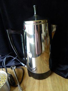 Reagal 4 to 12 Cup Percolator Coffee Maker Model # K7526 Vintage
