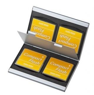 Memory Card Protecter Box Storage Case Holder 4x CF Compact Flash new
