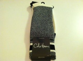 Newly listed Sale NEW Cole Haan MENS THICK SOCKS CREW CUT Black