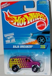 Hot Wheels Baja Breaker 4 Wheel Drive Ford Van BWs Collector #128
