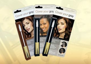 Hair Mascara Cover Your Gray Instant Touch up 3 Shades 7g .25oz Top