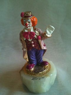 RON LEE COLLECTIBLE CLOWN FIGURINE   1996