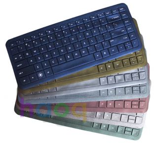 Metallic Color Keyboard Skin Cover for HP Pavilion G4 / CQ43 / G6
