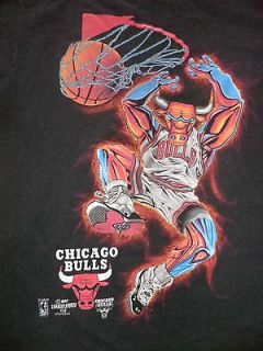 Chicago Bulls Benny the Bull T Shirt sz YOUTH L Jordan XI 11 s Concord