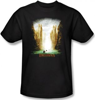 Girl Boy Youth Lord Of The Rings LOTR Argonath Statues T shirt top