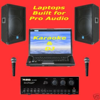 Laptop Karaoke Disc Jockey Computer Package