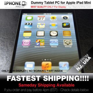 DUMMY Tablet PC for Apple iPad Mini Black for Display (Ship from US on