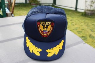 Ball Cap Hat   Police   City of Corinth   Mississippi (H622)
