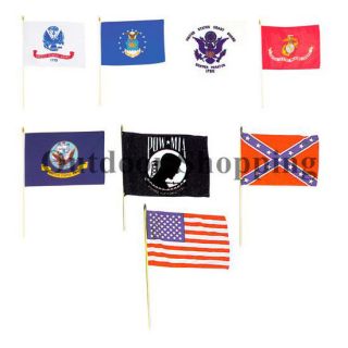 CONSTRUCTION STICK FLAGS   Patriotic Table/Parade/D ecorative, 4 x 6