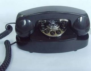 Black Paramount Princess Corded 1959 Vintage Style Phone Telephone