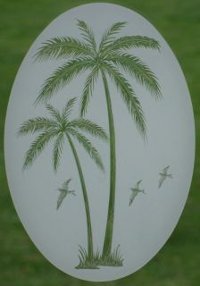 palm tree window decals
