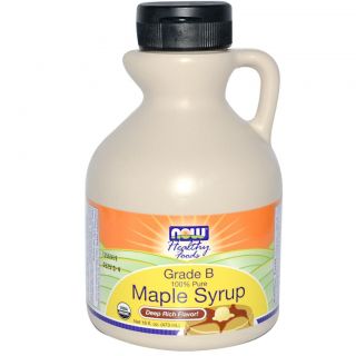 Now Foods, Healthy Foods, Maple Syrup, Grade B, Deep Rich Flavor, 16