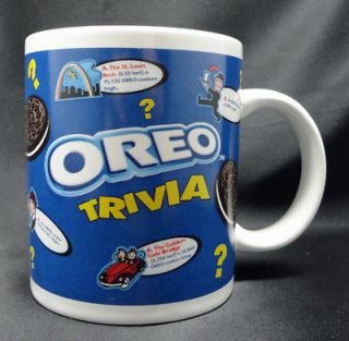 Houston Harvest Gifts White Oreo Cookies Trivia Mug Cup Free USA
