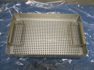 Ultra System Small Aluminum Steam Sterilization Basket 12 x 7.5 x 2