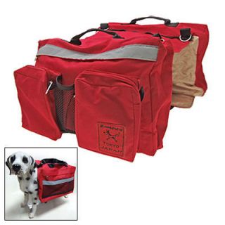 For Dog Pet Comfort Camping Hiking Saddle Bag Backpack with Adjustable