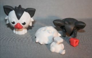MOSHI MONSTERS PUZZLE ERASER FIGURE   WHITE FANG   NEW RELEASE