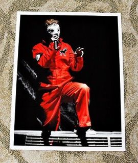 slipknot corey taylor print rare limit edition tour poster live mask