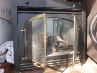 Heat N Glo main fireplace/corner fireplace     Heat N Glo wood