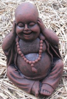 latex only buddha concrete plaster garden mold mould #2