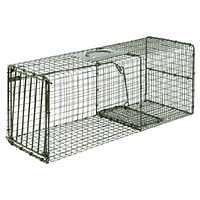 NEW DUKES 1112 LARGE LIVE ANIMAL TRAP STEEL COATED