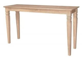 Java Unfinished Console Table   *OT 60S