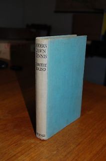Dorothy Round MODERN LAWN TENNIS 1935 hardcover George Newnes