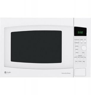 GE PROFILE CONVECTION 1.5cf MICROWAVE JE1590WH WHITE @  $499