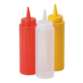 TRIO KETCHUP, MUSTARD AND MAYO SET / 12OZ SQUEEZE BOTTLE DISPENSER