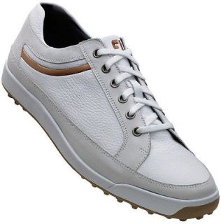 FootJoy Contour Casual Golf Shoe #54284   10 Medium   Black/Taupe